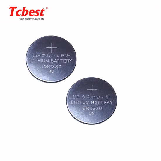 高品質 Cr2330 一次リチウムボタン電池コイン電池 3V 260mAh 電池リモコン/スケール/電卓/時計/医療機器用