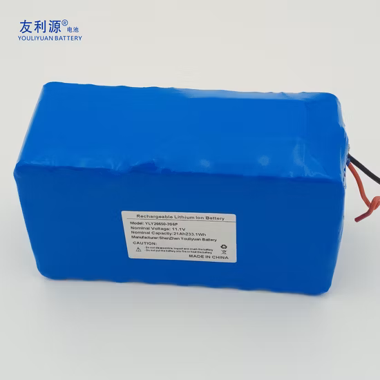 26650 LiFePO4 11.1V 24V 48V 60V Battery 21ah 60ah 80ah 100ah Rechargeable Lithium-Ion Battery Pack Energy Storage System Battery Charge