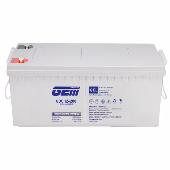 Esg Long Life Deep Cycle Power System Sealed 12V 200ah Solar AGM Storage Gel Lead Acid Battery